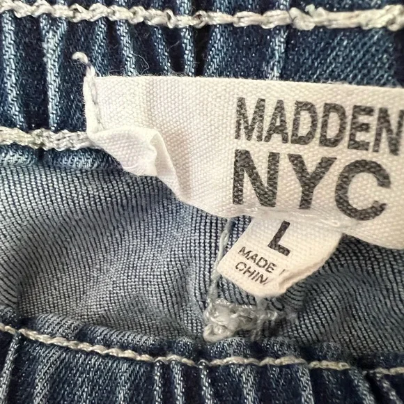 Womens Blue Cargo Pants - Picture 2 of 2